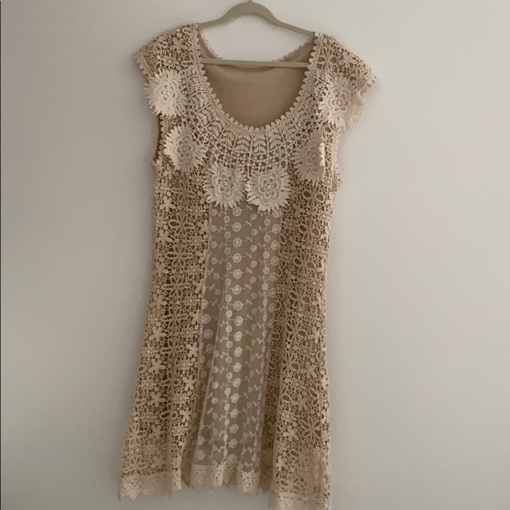 Flowery dress size S